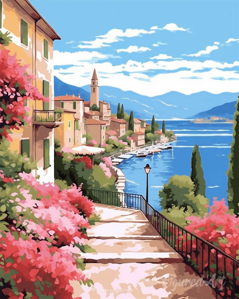 Lake Como in Bloom