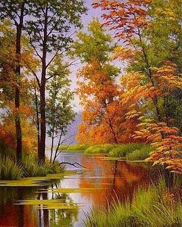 Lake in Autumn