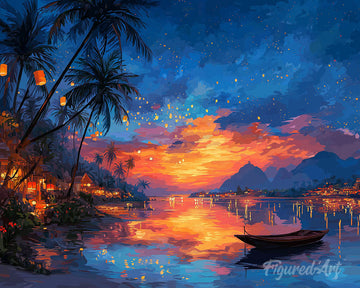 Lantern Beach Sunset