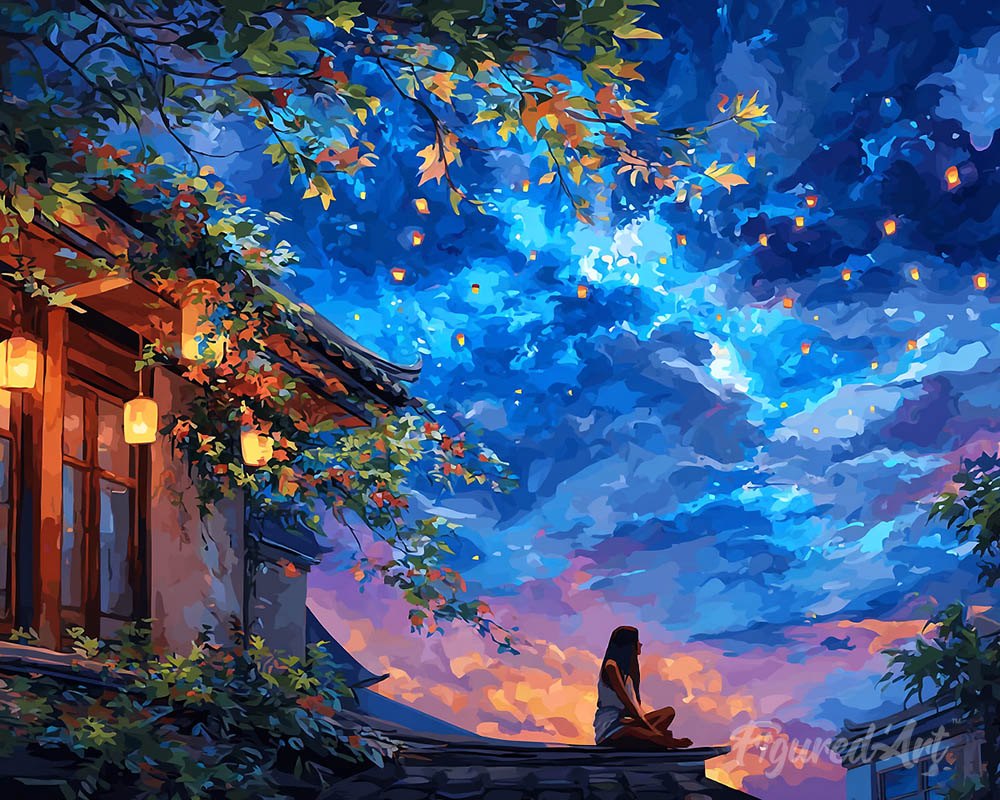 Lantern Night View