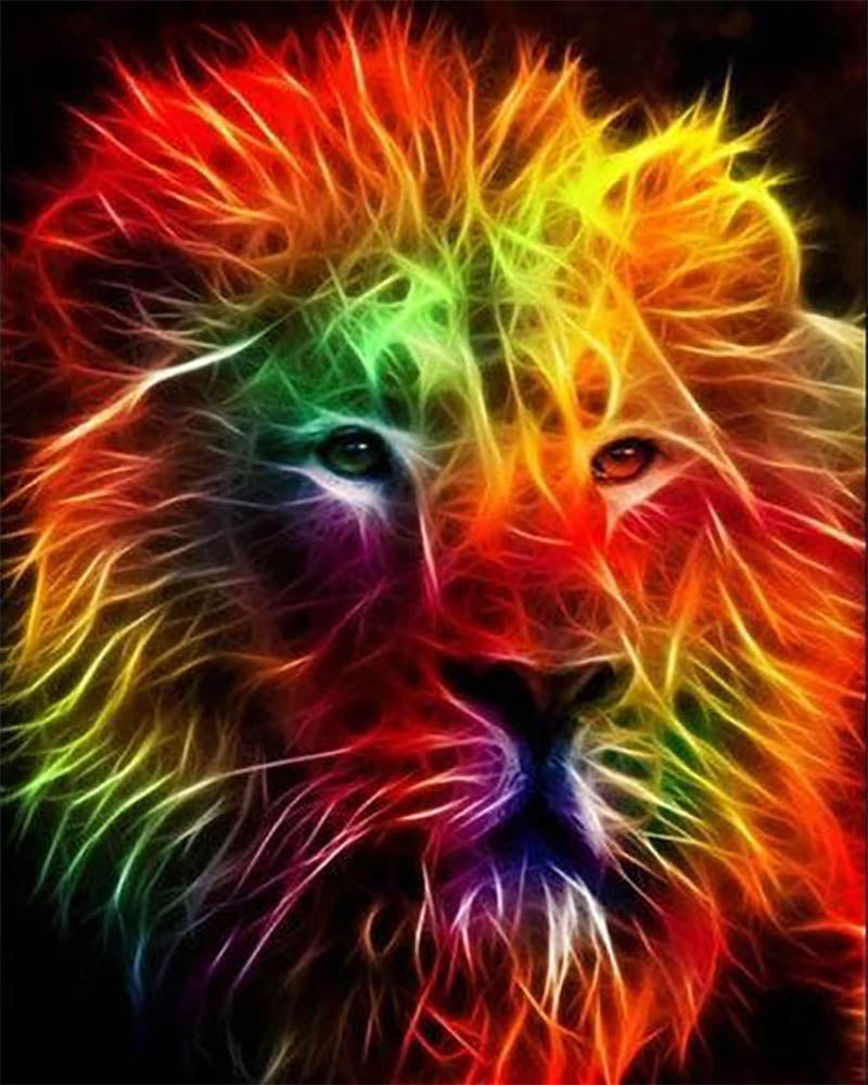 Lion Orange Colors