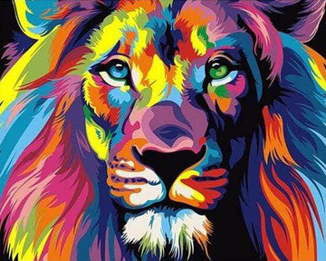 Lion Pop Art