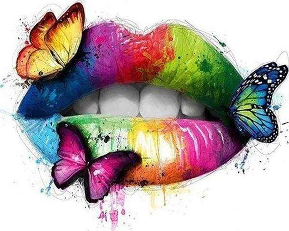 Lips and Butterflies