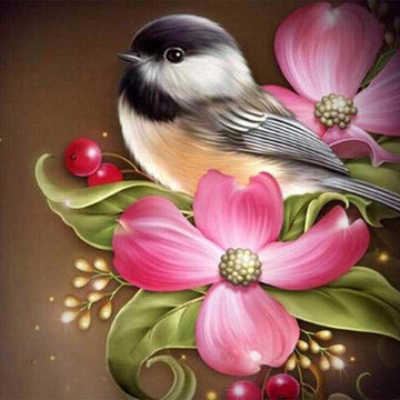 Little Bird and Flowers