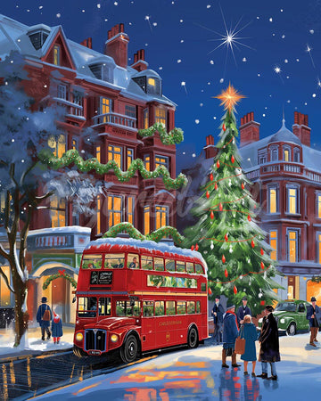 London Christmas Street