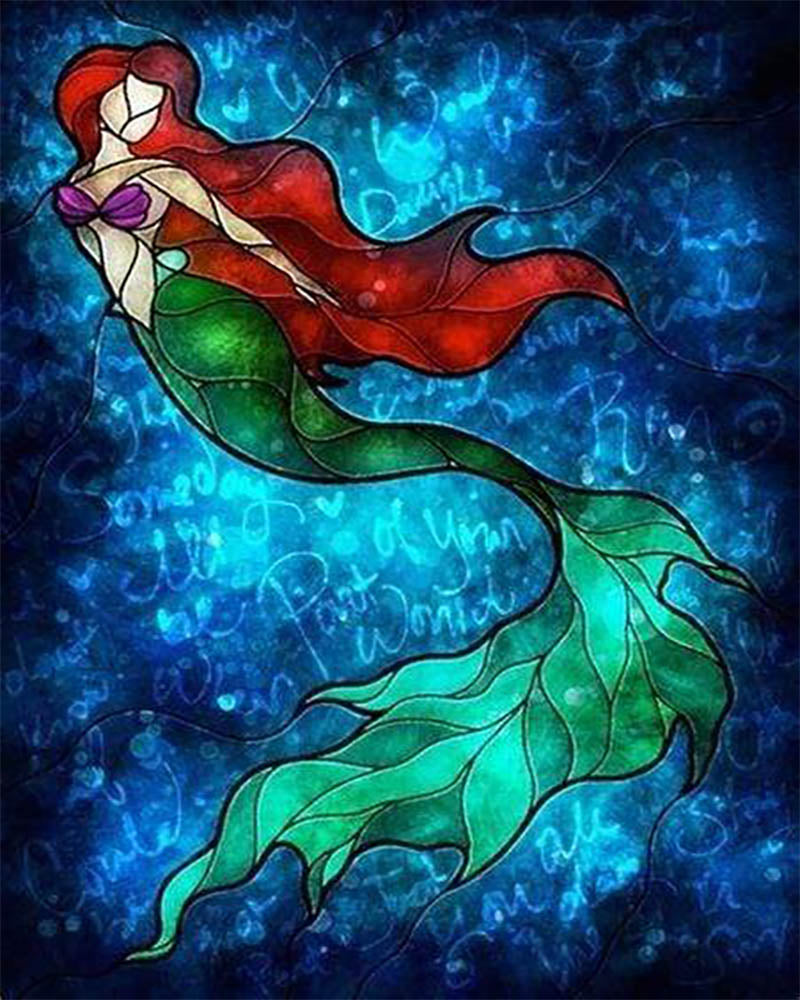 Mermaid under the Water