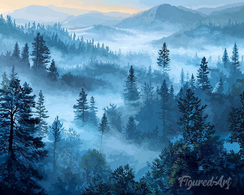 Mist in the Pines