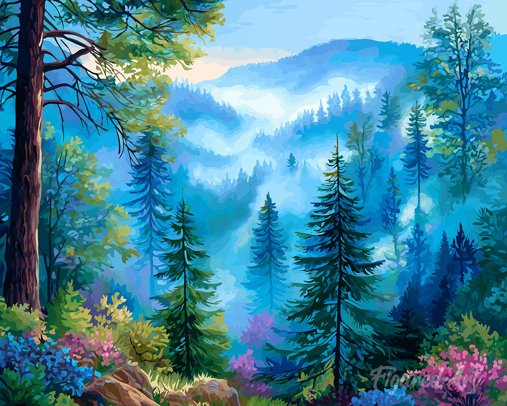Misty Pine Valley
