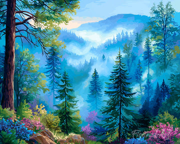 Misty Pine Valley