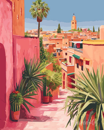Moroccan City View
