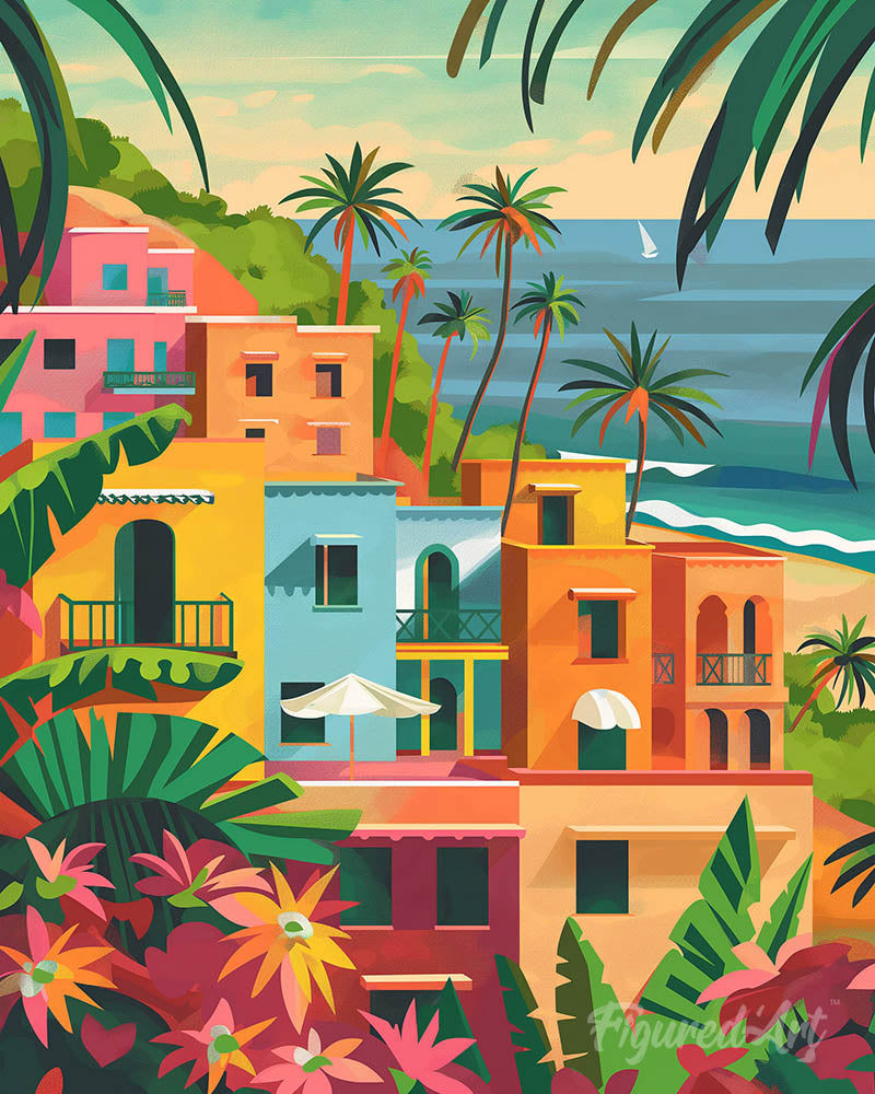 Moroccan Seaside City