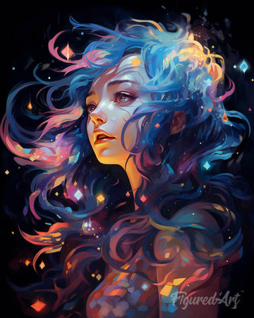 Neon Dream Woman