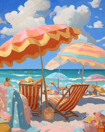 Pastel Beach