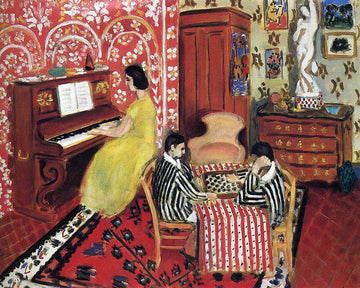 Pianist and Checker Players - Matisse