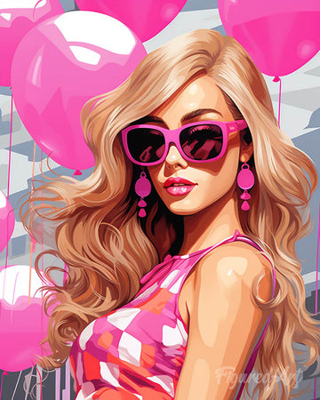 Pink Balloons and the Diva