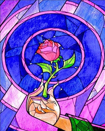 Pink Stained Glass