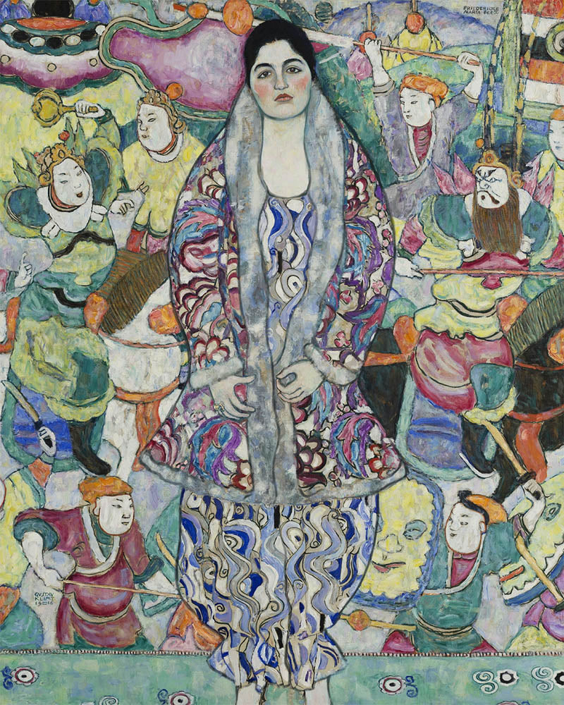 Portrait of Friederike Maria Beer - Klimt