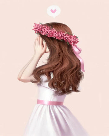 Profile of a Little Girl
