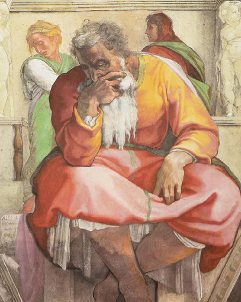 Prophet Jeremiah - Michelangelo