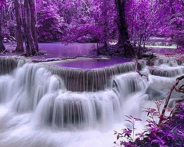 Purple Waterfall