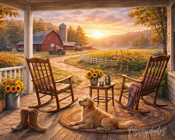 Quiet Country Porch