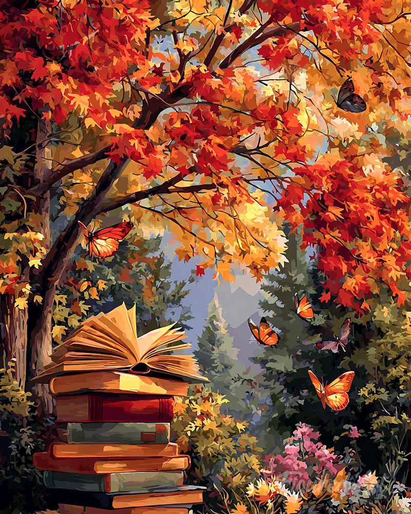 Reading with Butterflies