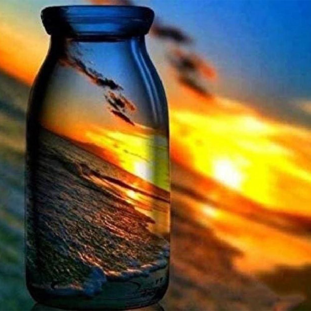 Reflections in a Bottle