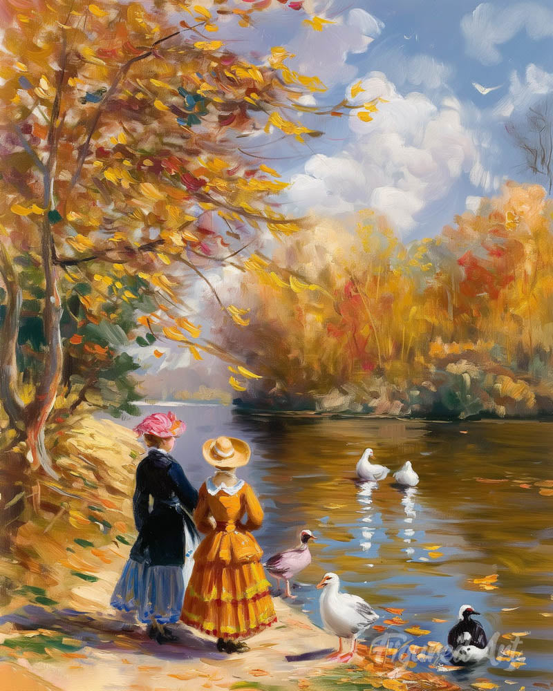 Renoir-Inspired Fall Outing