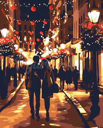 Romantic Christmas Night