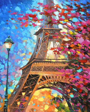 Romantic Eiffel Tower