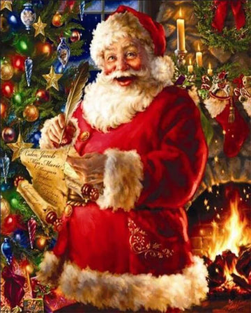 Santa and the Gift list