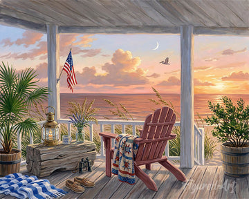 Seaside Evening Glow