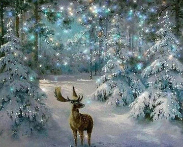 Snow Reindeer