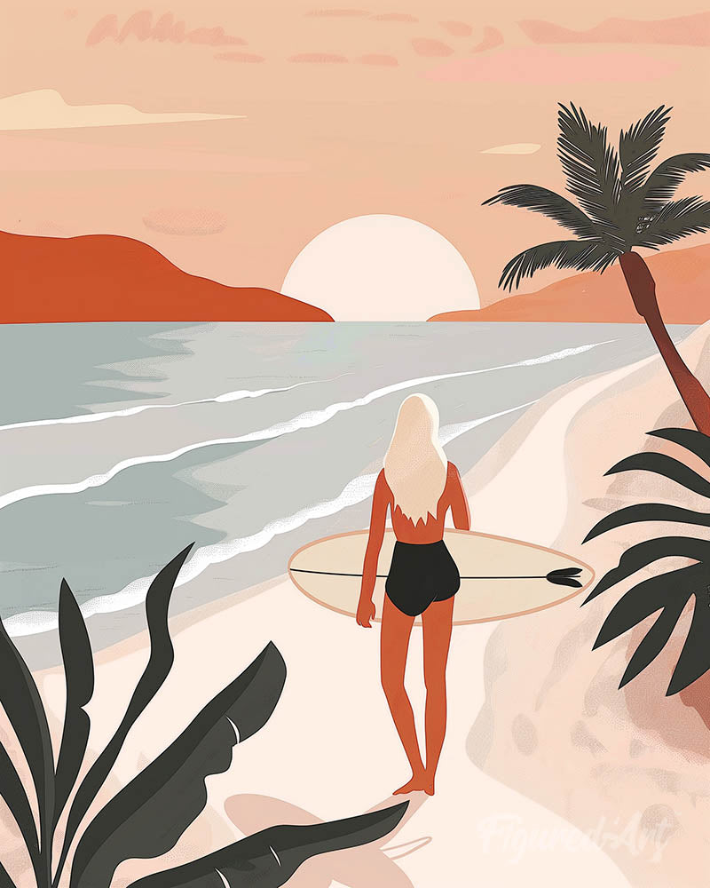 Sunset Beach Walk