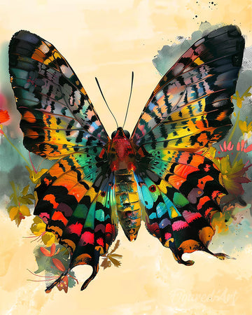 Sunset Moth Butterfly