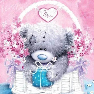 Teddy in his Basket
