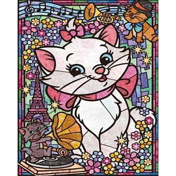 The Aristocats Stained Glass