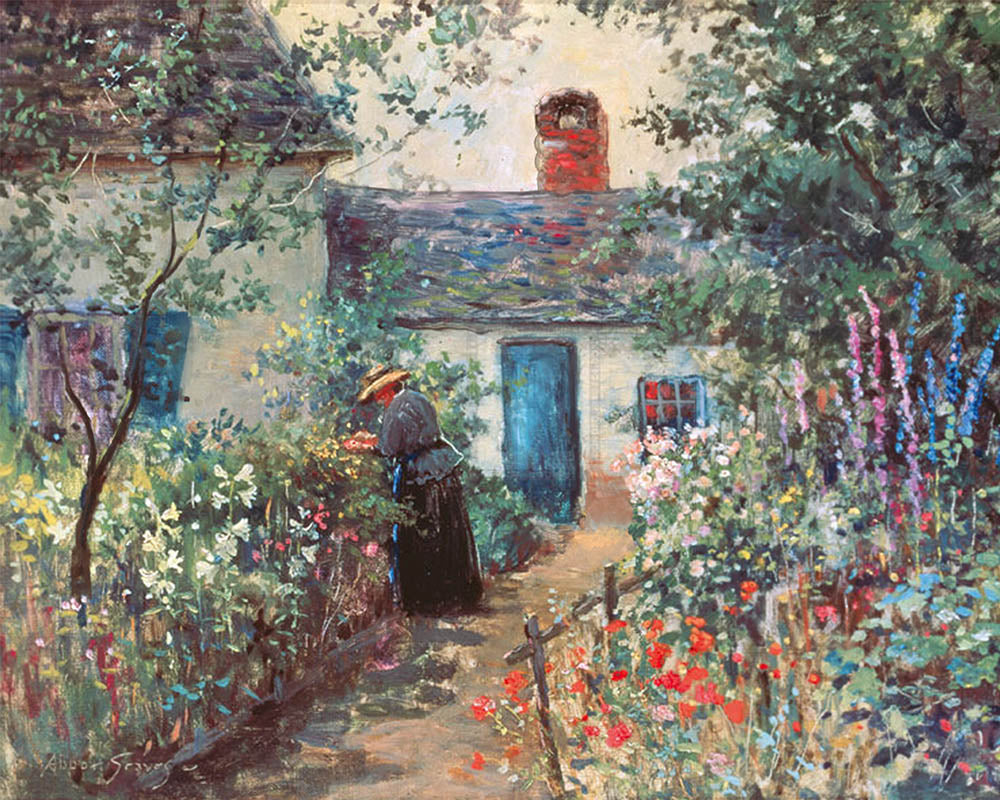 The Flower Garden - Abbott Fuller Graves