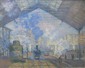 The Gare Saint-Lazare - Monet