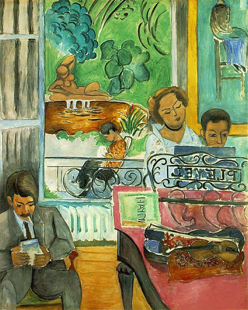 The Music Lesson - Matisse