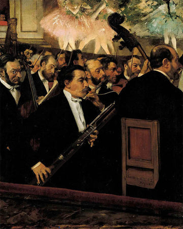 The Orchestra at the Opera - Degas