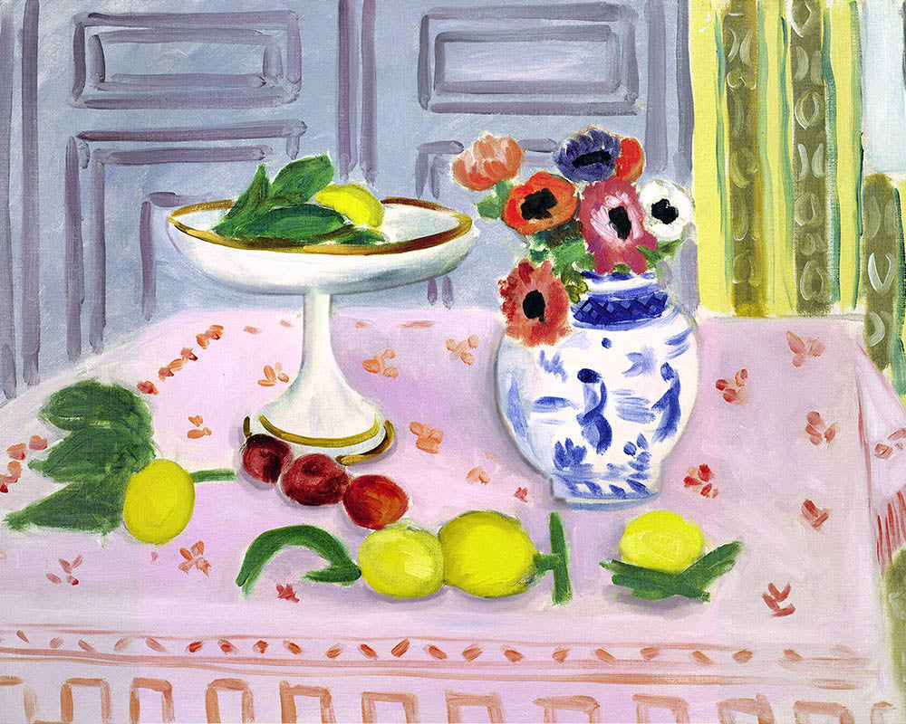 The Pink Tablecloth - Matisse