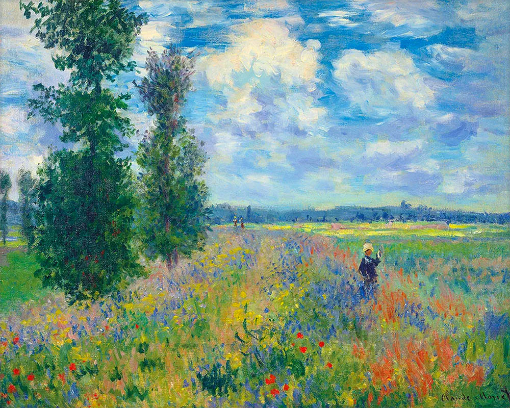 The Poppies - Monet