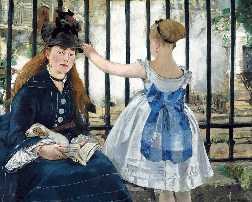 The Railway - Manet