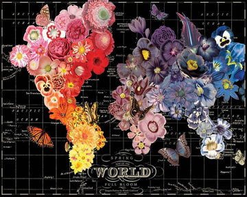 The world in flowers