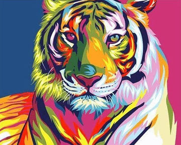 Tiger colorful