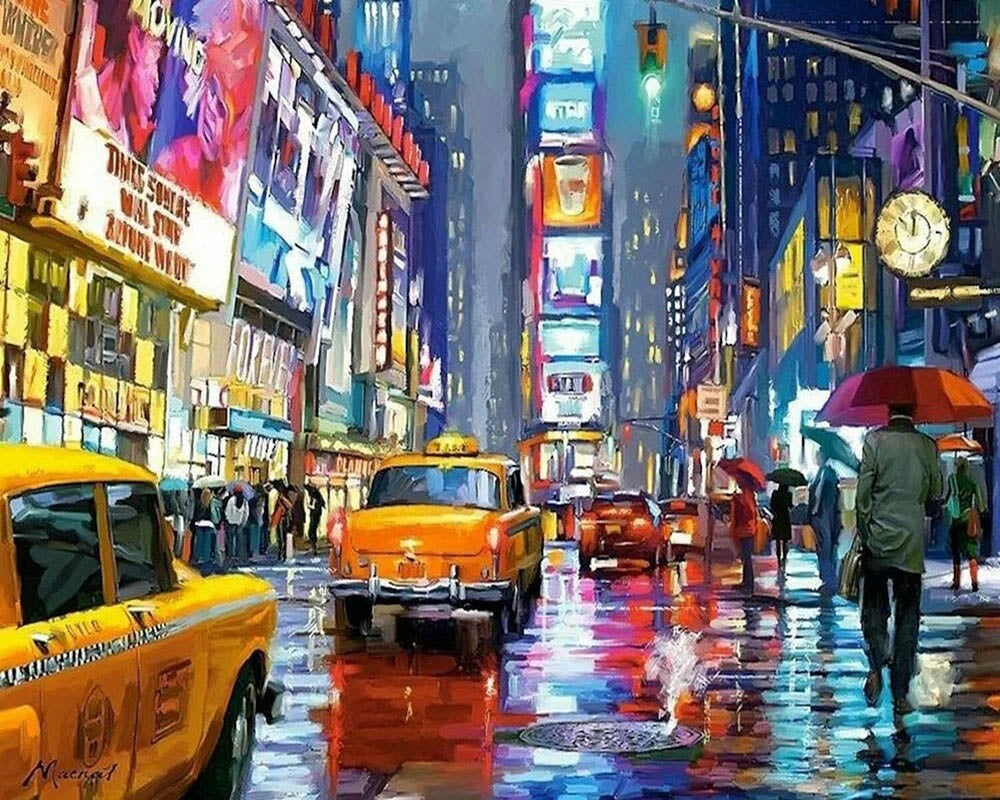 Times Square at Night