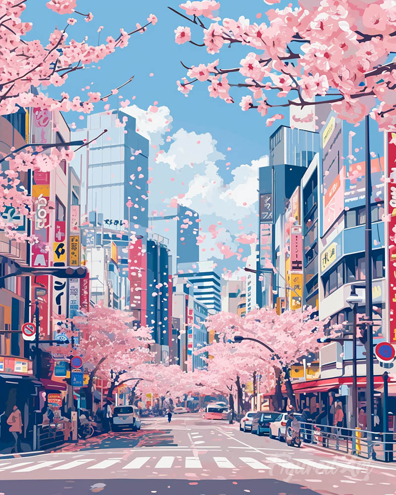 Tokyo Cherry Blossoms