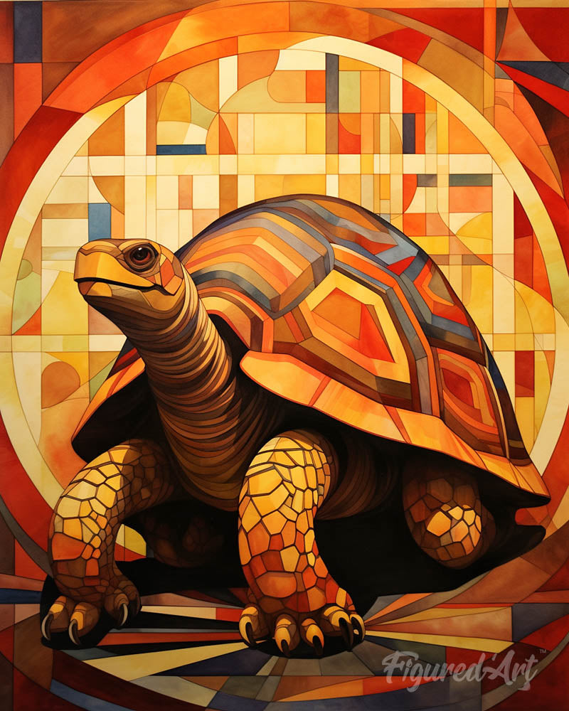 Tortoise Art Deco