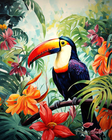 Toucan in the Jungle